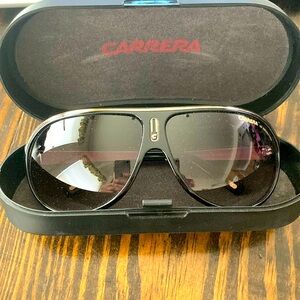 CARRERA gradient aviators with case unisex